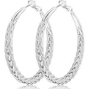 Silver Hoop Earrings For Women 925 Sterling Silver Hoops Earrings Hypoallergenic